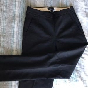 J. Crew Black Martie Wool Pants